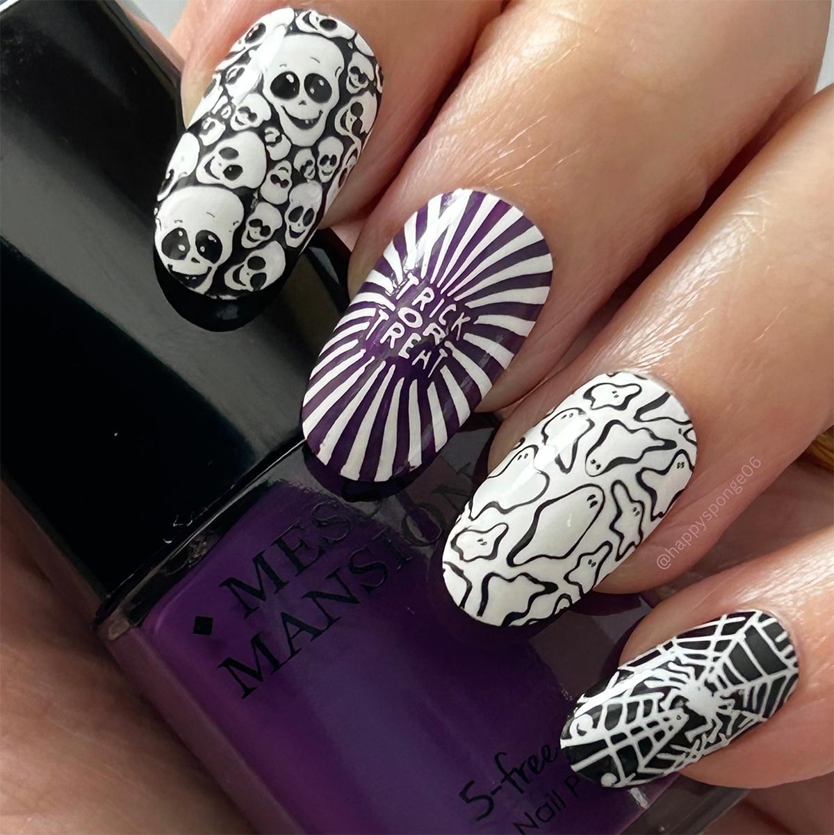 MM22XL Messy Mansion Nail Stamping Plate